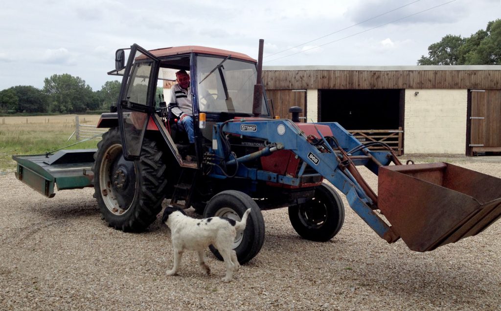 Broadland Lawn Care tractor